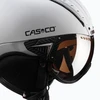 Slidinėjimo šalmas CASCO SP-2 Carbonic Visor Baltas S52-54