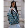 Casualowa torba shopper su zewnętrzną kieszonką - Rovicky