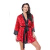 Chalatas Aster Robe Raudonas