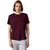 Champion moteriški marškinėliai trumpomis rankovėmis, bordo spalvos 118382 RS522