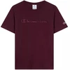 Champion moteriški marškinėliai trumpomis rankovėmis, bordo spalvos 118382 RS522