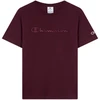 Champion moteriški marškinėliai trumpomis rankovėmis, bordo spalvos 118382 RS522