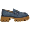 Ciemnoniebieskie mokasyny moterims Michael Kors 49S6CRFP3D