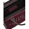 Ciemnośliwkowa zamszowa torebka tote Marc Jacobs 2F5HTT029H01
