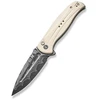 CIVIVI peilis Incindie Damascus G10 Ivory