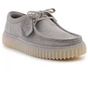 Clarks Torhill Lo 26182810 Šviesiai pilkas zomšas