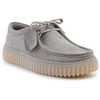 Clarks Torhill Lo 26182810 Šviesiai pilkas zomšas