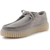 Clarks Torhill Lo 26182810 Šviesiai pilkas zomšas