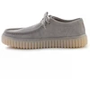 Clarks Torhill Lo 26182810 Šviesiai pilkas zomšas