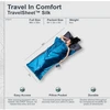Cocoon TravelSheet stačiakampis miegmaišis Cotton Mėlyna