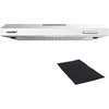 COMFEE' virtuvinis gartraukis 60 cm, 200 m³/h, LED, CHU 3.6F17BS