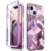 COSMO IPHONE 14 PLUS MARBLE PURPLE dėklas