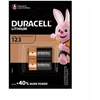 CR123 DURACELL baterija pakuotėje po 2 vnt. kaina už pakuotę