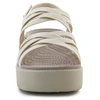 Crocs Brooklyn basutės su dirželiais žemu kulnu W 206751-2Y2