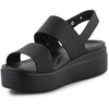 Crocs Brooklyn Low Wedge moteriški basutės 206453-060