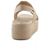 "Crocs Brooklyn Woven Low Wedge W" 209977-212 sandalai