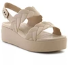 "Crocs Brooklyn Woven Low Wedge W" 209977-212 sandalai