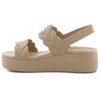 "Crocs Brooklyn Woven Low Wedge W" 209977-212 sandalai