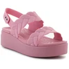 "Crocs Brooklyn Woven Low Wedge W" 209977-6XX sandalai