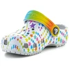 CROCS CLASSIC DISCO DANCE PARTY CLOG T SHIMMER/MULTI FLOPS 208096-0ZT