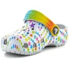 CROCS CLASSIC DISCO DANCE PARTY CLOG T SHIMMER/MULTI FLOPS 208096-0ZT
