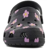 CROCS CLASSIC FLOWER CLOG K Juodas vaikiškos klumpės, 212670-001