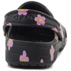 CROCS CLASSIC FLOWER CLOG K Juodas vaikiškos klumpės, 212670-001