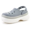 CROCS CLASSIC FROSTED STACKED klumpės CONCRETE 212567-0Z3