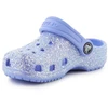 Crocs Classic Glitter Clog T Jr 206992-5Q6 šlepetės