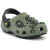 CROCS CLASSIC IAM SCARY DINO CLOG T vaikiškos klumpės, juodos, 211372-001