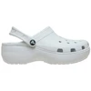 Crocs Classic Platform moteriškos klumpės, kreminės spalvos 206750 1NK