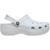 Crocs Classic Platform moteriškos klumpės, kreminės spalvos 206750 1NK