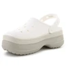 CROCS CLASSIC STACKED CLOG CHALK 211355-0WV