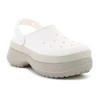 CROCS CLASSIC STACKED CLOG CHALK 211355-0WV