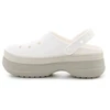 CROCS CLASSIC STACKED CLOG CHALK 211355-0WV