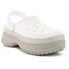 CROCS CLASSIC STACKED CLOG CHALK 211355-0WV