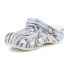 CROCS CLASSIC TIE DYE CLOG CHALK/MULTI 211937-0PZ