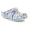 CROCS CLASSIC TIE DYE CLOG CHALK/MULTI 211937-0PZ