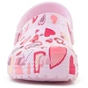 CROCS CLASSIC VDAY CLOG KIDS Rožinis MILK/HEARTS 209754-7CI vaikiški klumpės
