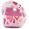 CROCS CLASSIC VDAY CLOG KIDS Rožinis MILK/HEARTS 209754-7CI vaikiški klumpės