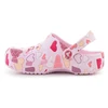 CROCS CLASSIC VDAY CLOG KIDS Rožinis MILK/HEARTS 209754-7CI vaikiški klumpės