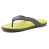 CROCS COAST FLIP šlepetės per pirštą, pilkos (slate pilka) / citrinos spalvos (citrus), 212035-0GG