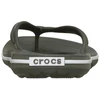 Crocs Crocband Flip šlepetės per pirštą, alyvuogių spalvos, 11033 3J5