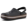 CROCS CROCBAND GUM klumpės, juodos, 212756-001