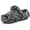CROCS ECHO DUCK CAMO klumpės CHARCOAL/Juodas 211981-082