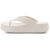 CROCS GATAWAY PLATFORM FLIP šlepetės, smėlio spalvos, 209410-160