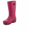 Crocs Mergaitiškos lietaus botai 50004-00209 Granatas