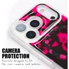 Crong Deluxe MAG Cover dėklas iPhone 17 Pro, rožinis Tortoise