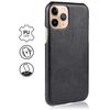 Crong Essential Cover - PU Leather dėklas skirtas Apple iPhone 11 Pro Max Juodas
