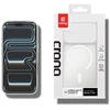 Crong Hybrid Matte Magnetic baltas dėklas iPhone 17 Pro